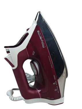 Rowenta DW8197 Steam Expert Iron Stainless Steel 1800W Burgundy Modern Anti-Calc
